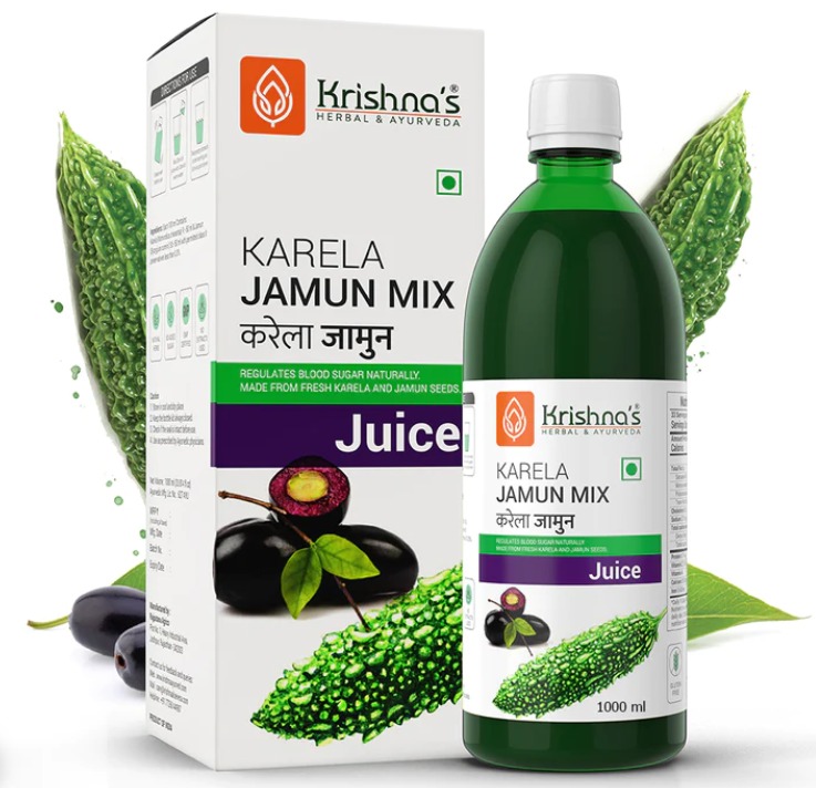 Krishna Karela Jamun Mix Juice - 1000ml