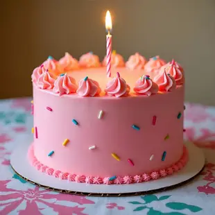 Strawberry Blast Cake