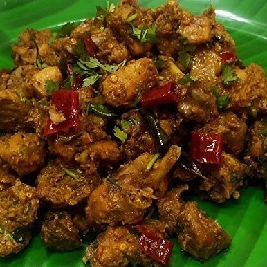 Country Chicken Salted Fry (Uppukari)