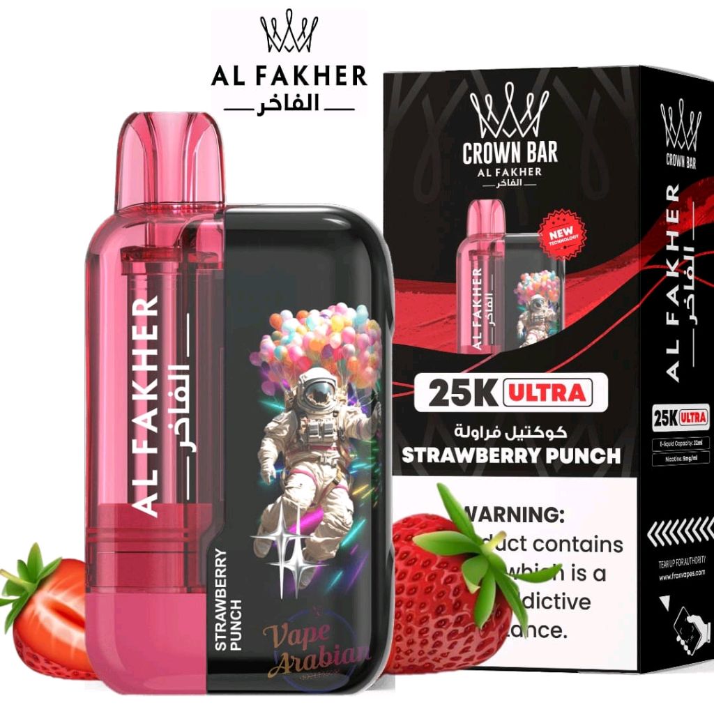 Al Fakher Crown Bar(ULTRA) 25000 Puffs