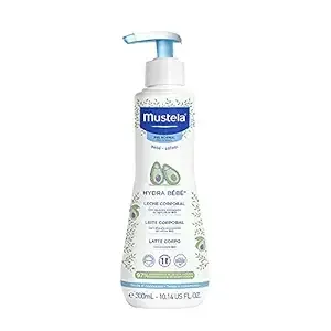 Mustela Hydra Bebe Body Lotion - Nourishing Baby Skincare, 300ml