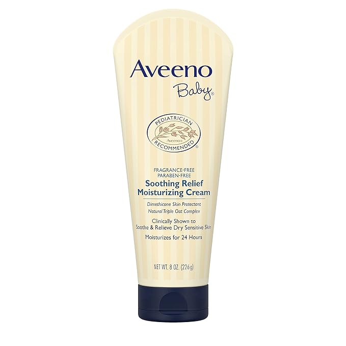 Aveeno Baby Soothing Relief Moisture Cream Fragrance Free, 227g