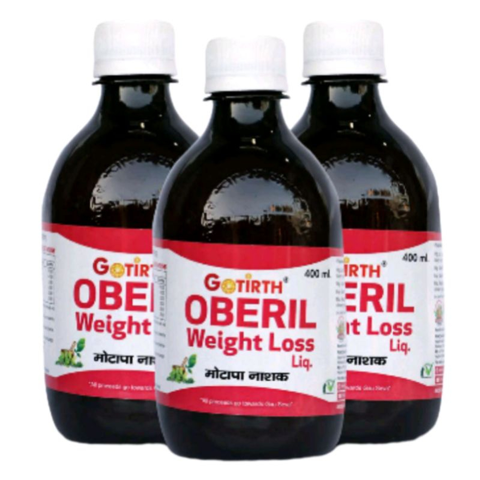 GOTIRTH OBERIL ओबेरील(मोटापा नाशक) - Liquid 400ml+Tablet 60pc