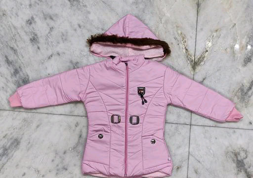 Baby Kids Jacket  - Pink Lace, 2-3 Year