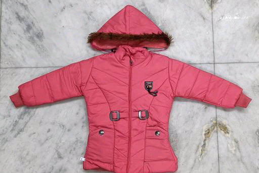 Baby Kids Jacket  - Red, 2-3 Year
