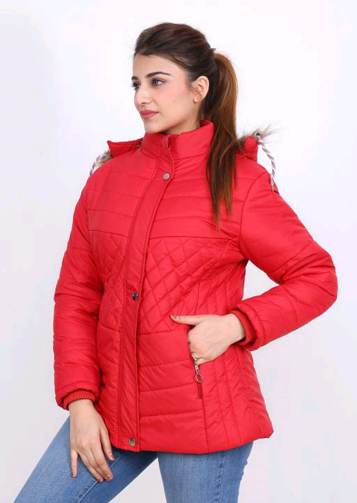 Beautiful Girls Jacket  - Red, XL