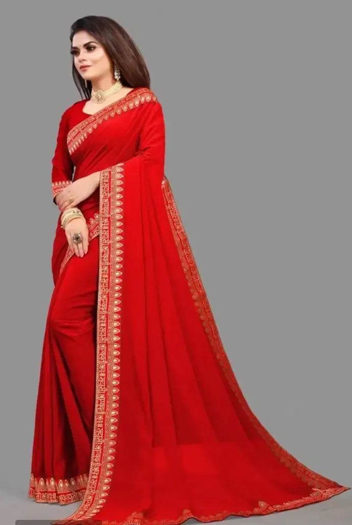 Beautiful Shobhagayawati Saree  - Red
