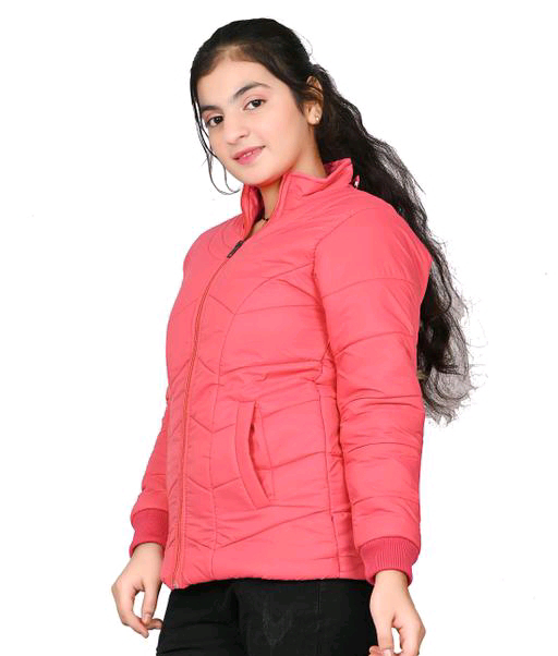 Girls Jacket  - pink, 7-8 Year