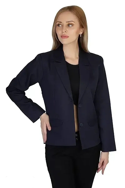 Girls Formal Blazer  - Blue, L