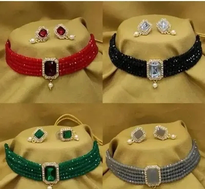 Combo Pack Of 4 Necklace Set - 1