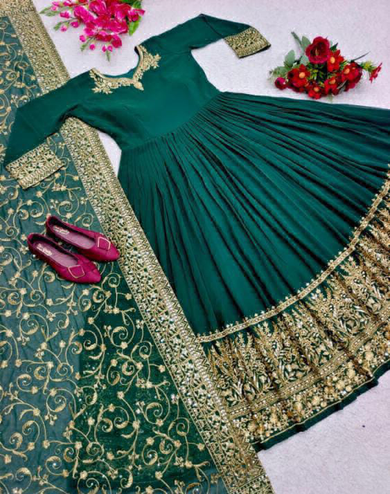 Beautiful Festival Collection  - green, M