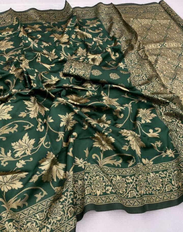 Silk Saree - green