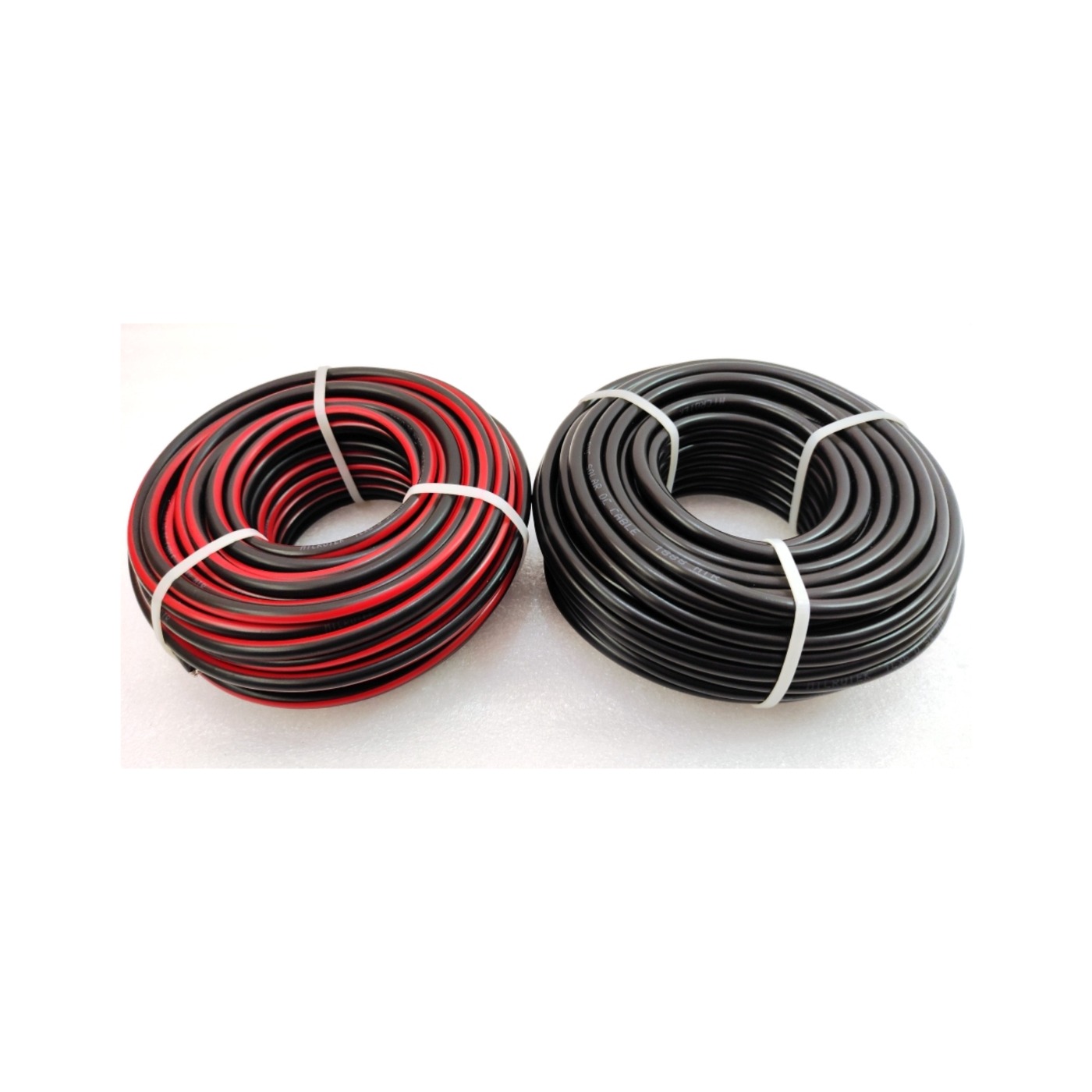 Microtek 10 Sq. mm Solar DC Cable XLPO TUV Protected - 10 Meter (5 Red + 5 Black)