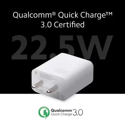 Mi Fast USB Type C 22.5W charger combo for Mobiles with detachable USB cable  (White, Cable Included)