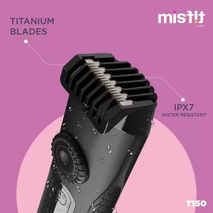 Misfit by boAt T150 Trimmer 90 mins Runtime 45 Length Settings  (Black)