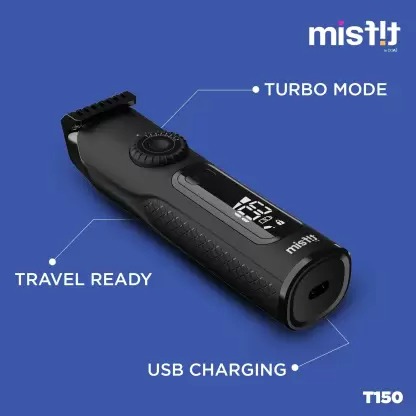 Misfit by boAt T150 Trimmer 90 mins Runtime 45 Length Settings  (Black)