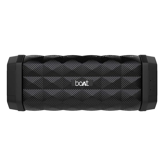 ( refurbshed ) boAt Stone 650 10W Bluetooth Speaker with Upto 7 Hours Playback, IPX5 and Integrated Controls (Black)