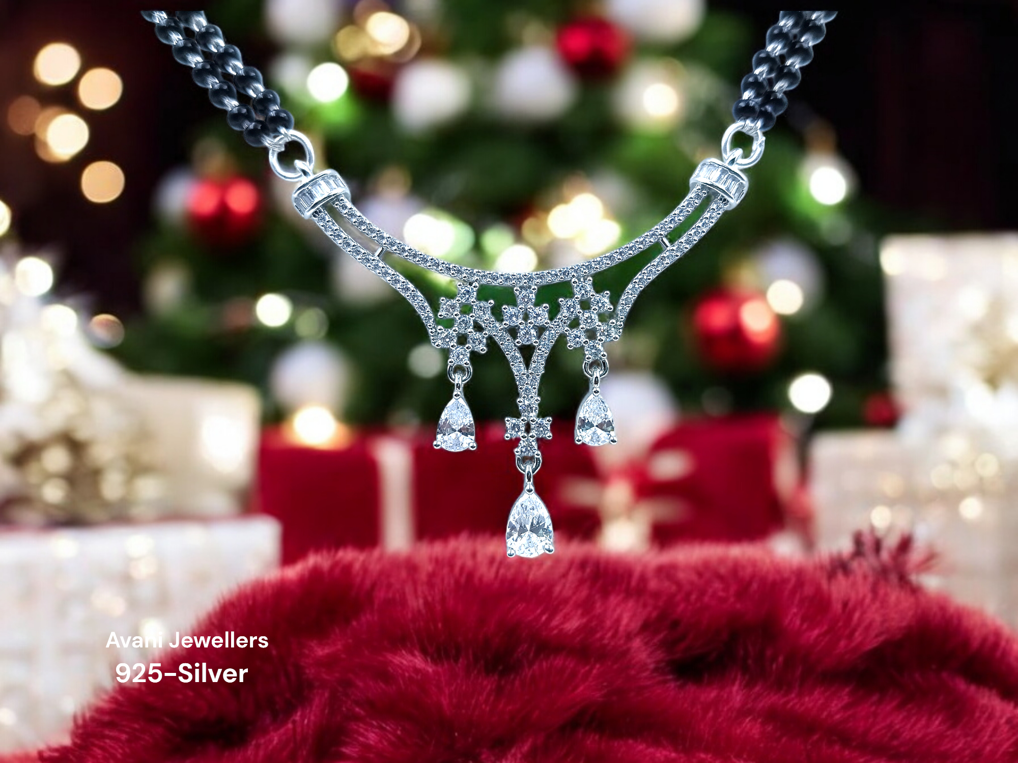 Silver Fancy Mangalsutra - 16.75