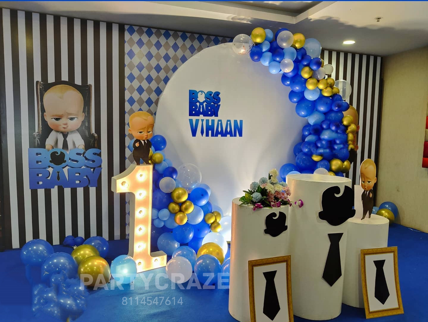 Boss Baby Theme  Kids Birthday Decor 128