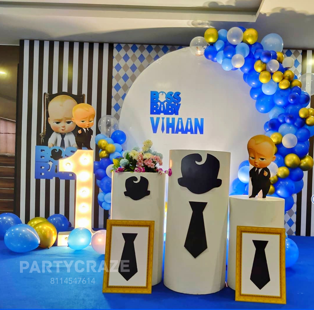 Boss Baby Theme  Kids Birthday Decor 128