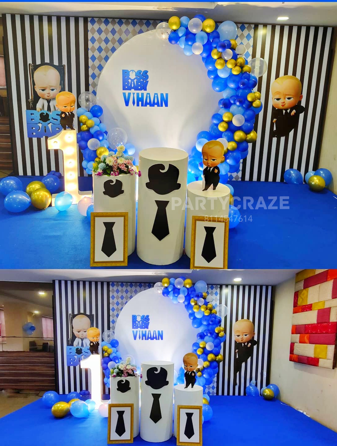 Boss Baby Theme  Kids Birthday Decor 128