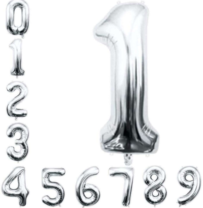 Number Letter Foil 