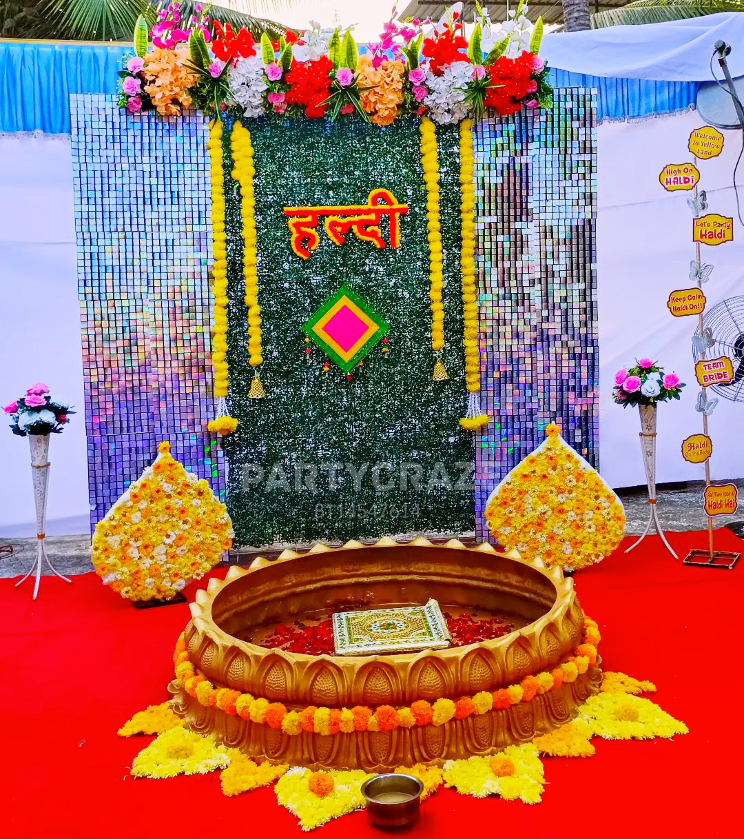 Haldi Mehndi Decor 74