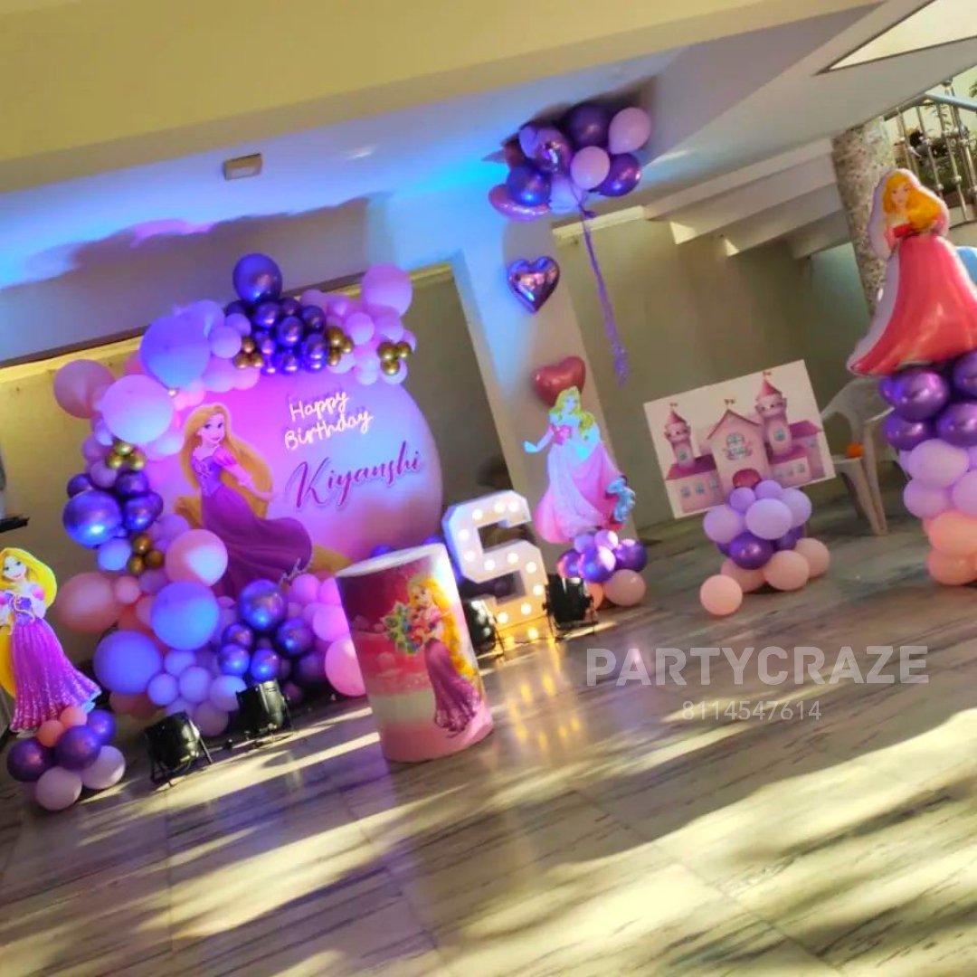 Rapunzel Theme  Kids Birthday Decor 155