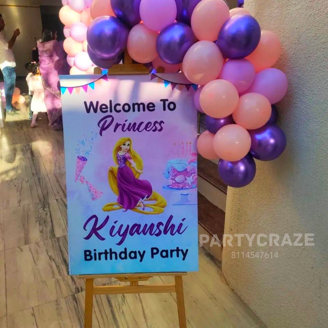 Rapunzel Theme  Kids Birthday Decor 155