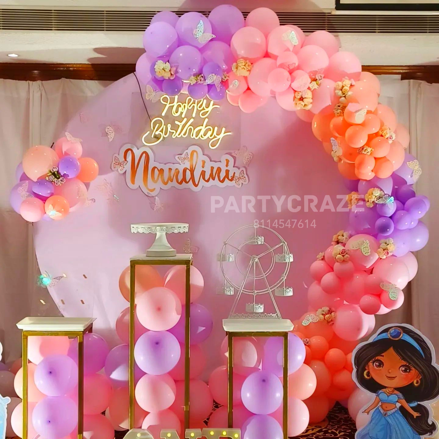 Princess Theme  Kids Birthday Decor 163