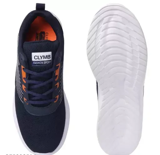 Clymb Crysta Blue Mesh Upper With Eva Sole Sport Shoe For Men Mo - IND-9