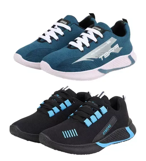 New Trendy Mens Sport Shoes combo pack of 2 Mo - IND-6