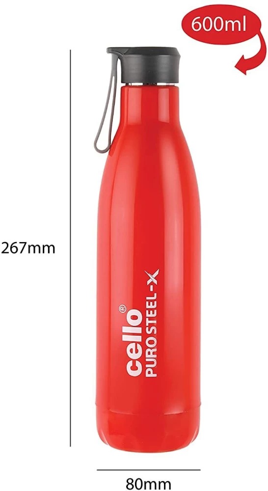 Cello Rover Steel Bottle 600ml