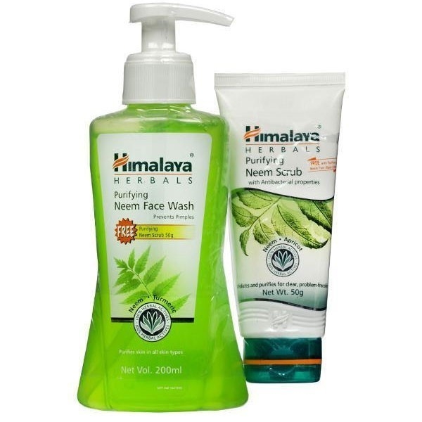 Himalaya Neem Facewash 200ml + Neem Scrub Free