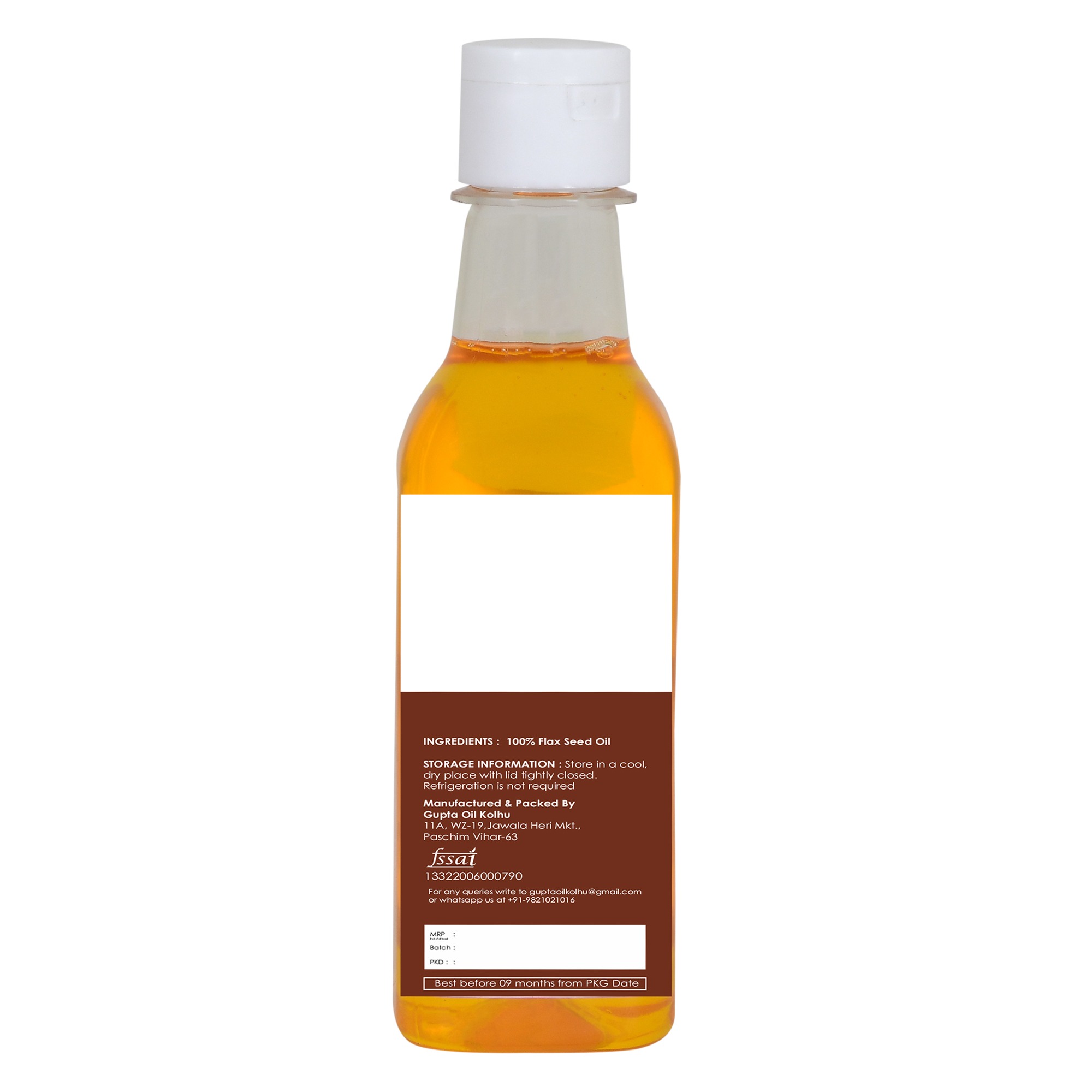 Flax Seed Oil - 250ml