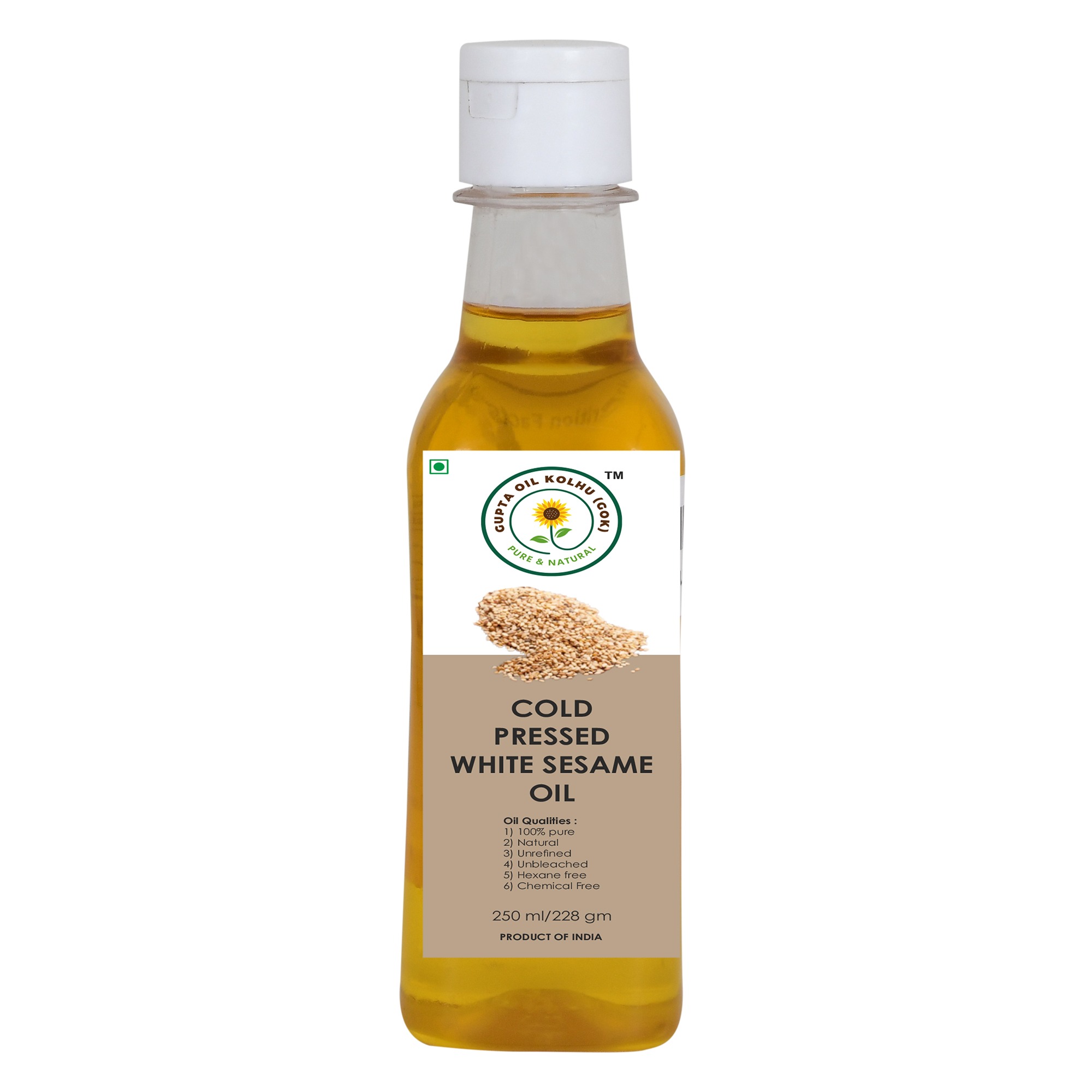 White Sesame Oil - 250ml