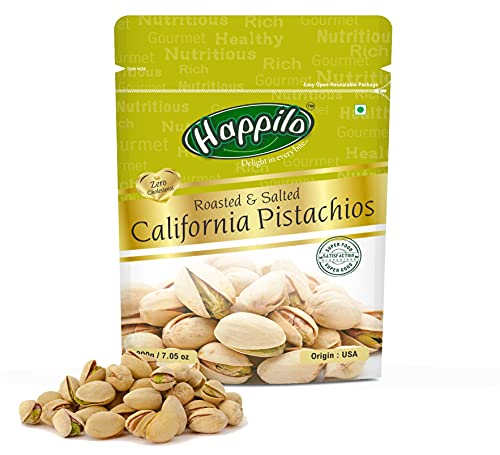 Happilo Jumbo Roasted & Salted Pista - 200g