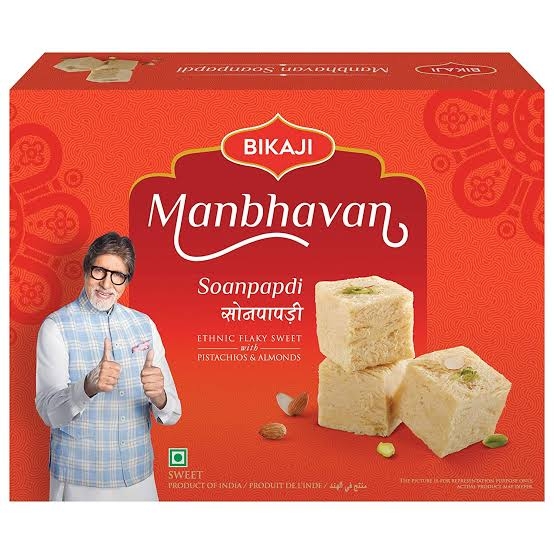 Bikaji Manbhavan Soan Papdi - 450gm