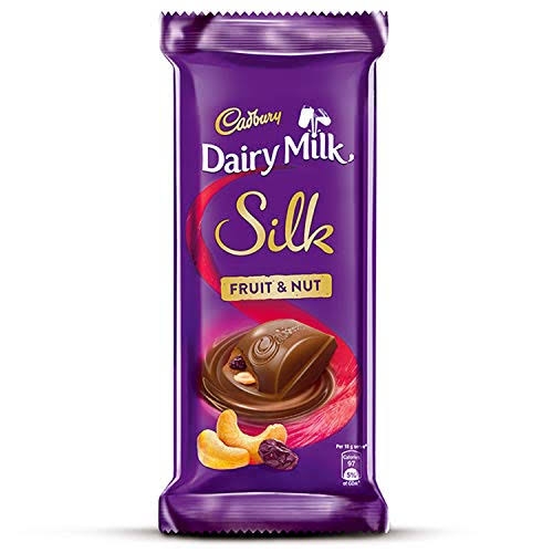 Cadbury Dairy Milk Silk Fruit N Nut - 55g