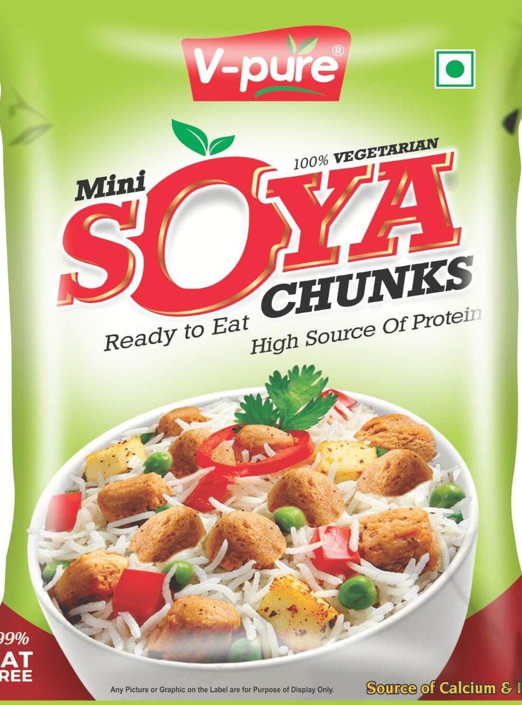 V Pure Soya Chunks - 200g