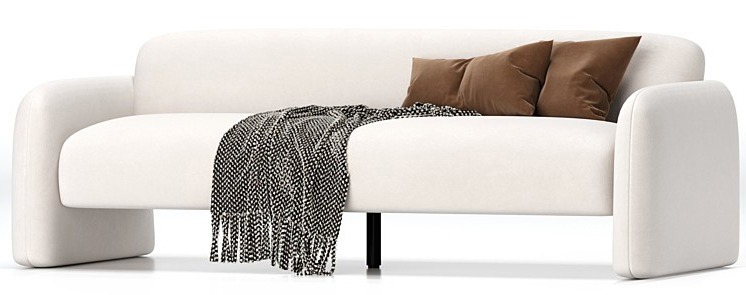 Scandinavian Sofa - 2 Seater