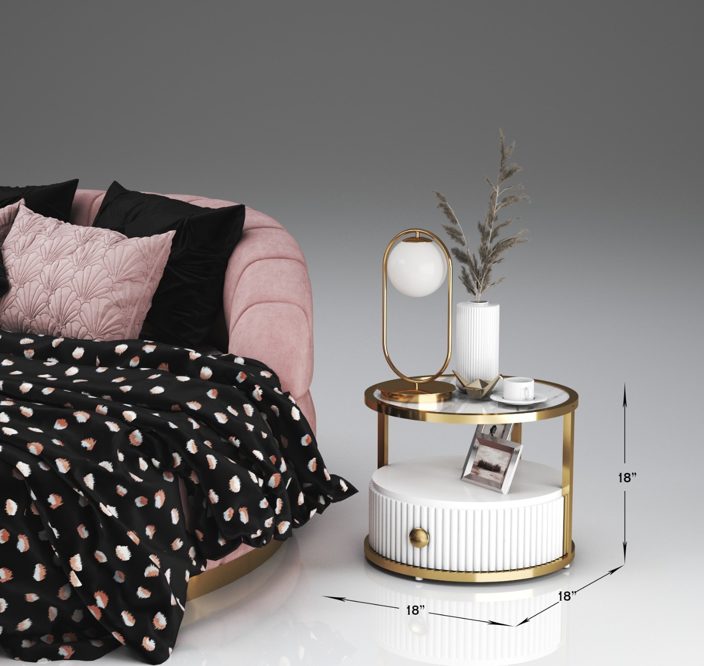 Teenager Bed - Side tables