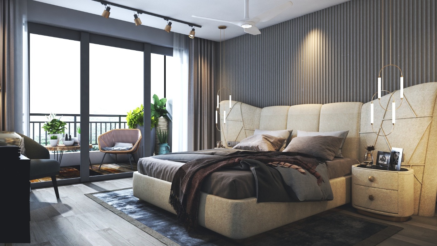 Ultra luxury Bedroom - Louvers