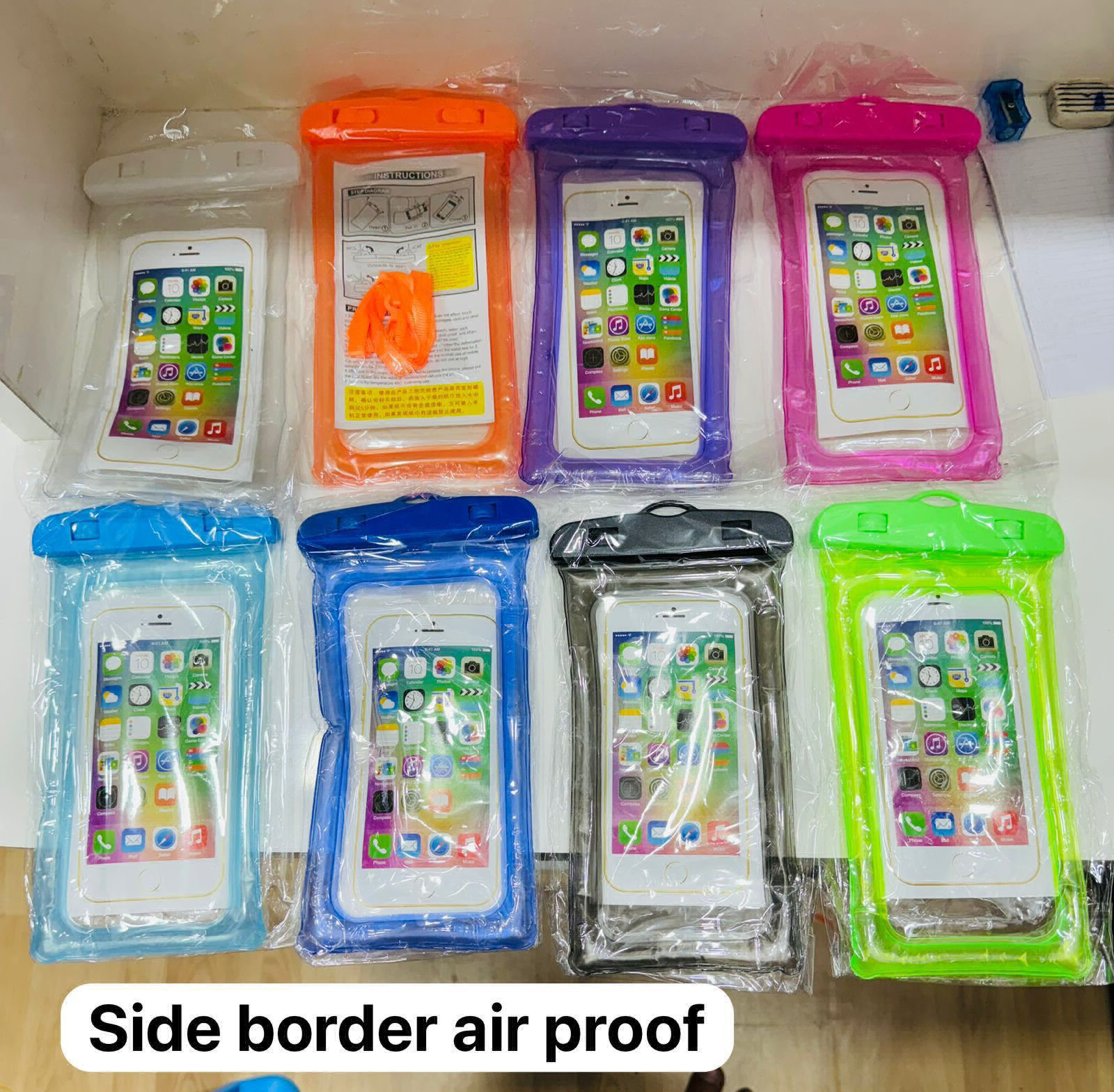 Rain Polly Air Poly available Saide Border Proof 