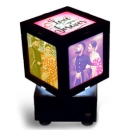 Create Your Own  Rotating Lamp - 4*4 Inch