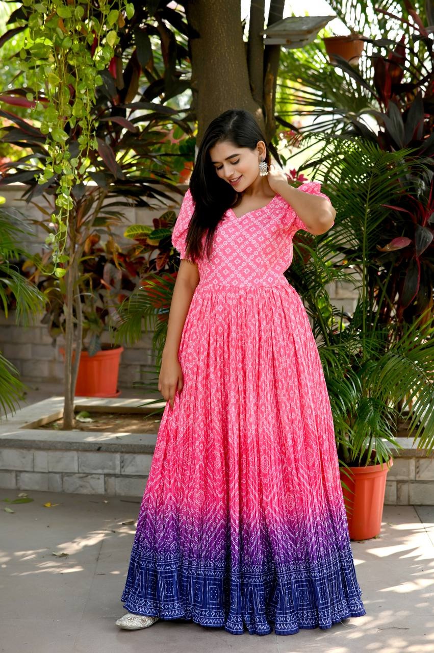 PREMIUM DESIGNER PRINTED READYMADE GOWN COLLECTIONS