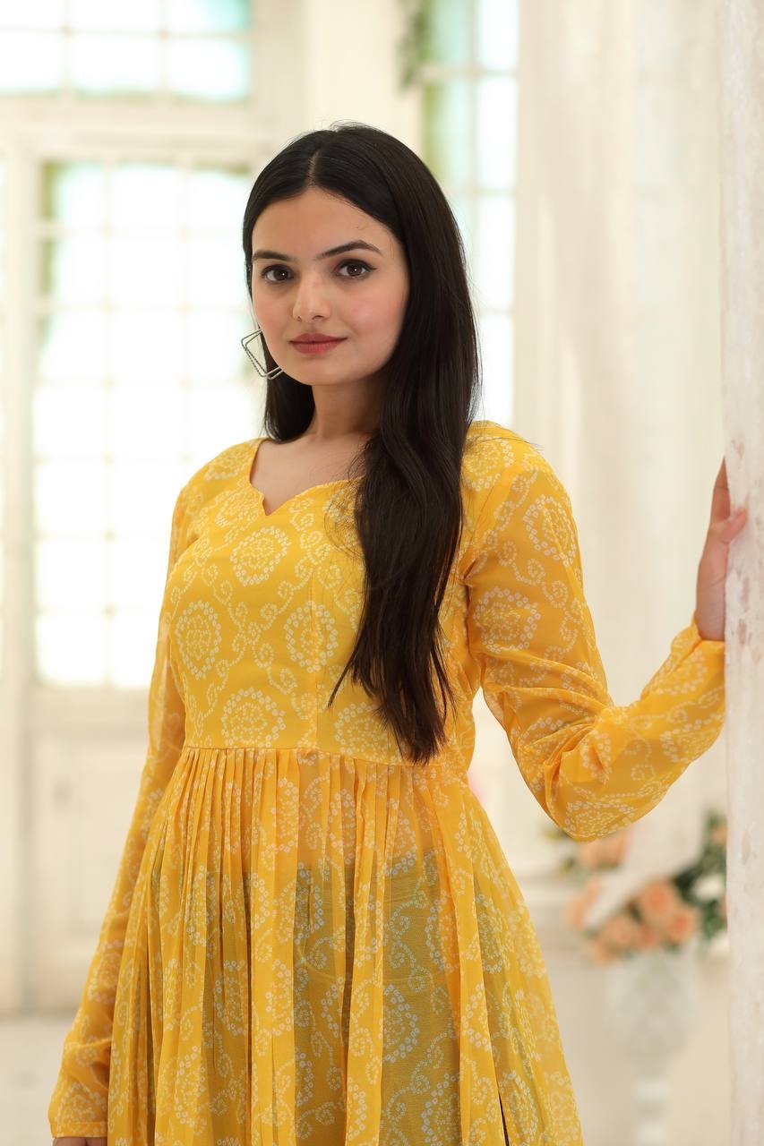 PREMIUM READYMADE DESIGNER NAYRA CUT PRINTED KURTI