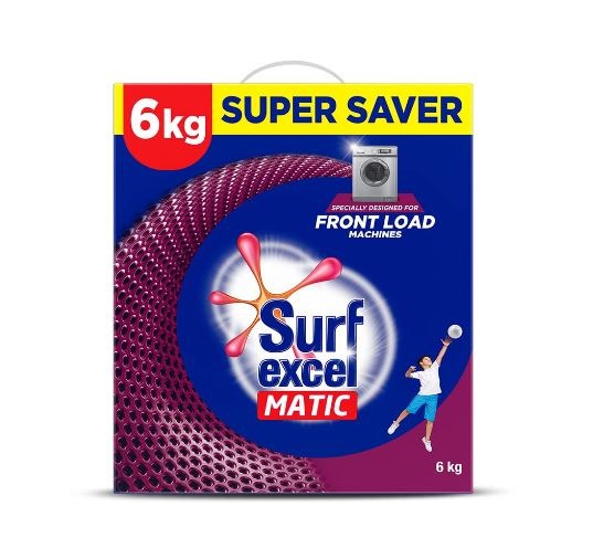 Surf Excel Matic Front Load Detergent Powder 6kg