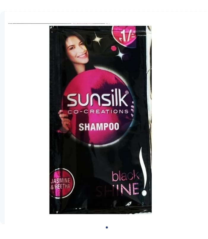 Sunsilk Co- Creation Black Shine Shampoo 16 X 6ML
