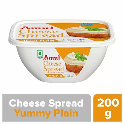 Amul Procssed Cheese Spread Yummy Plain